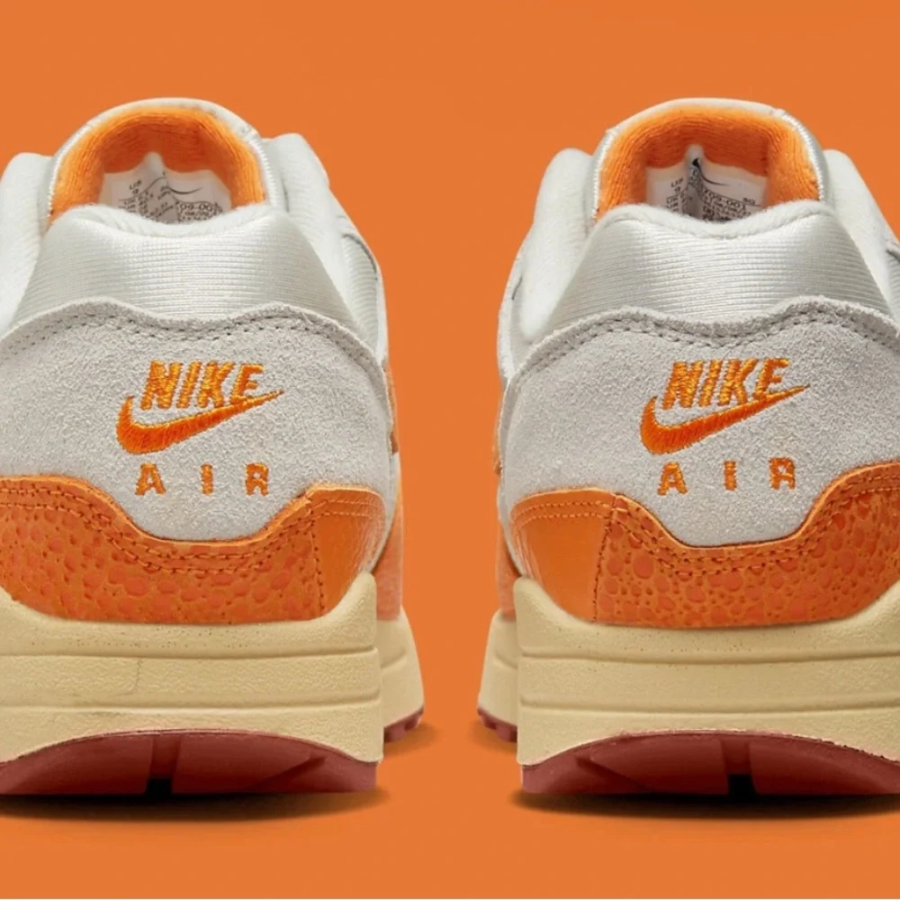 Nike Air Max with Orange and White Accents - Picture 3 of 7